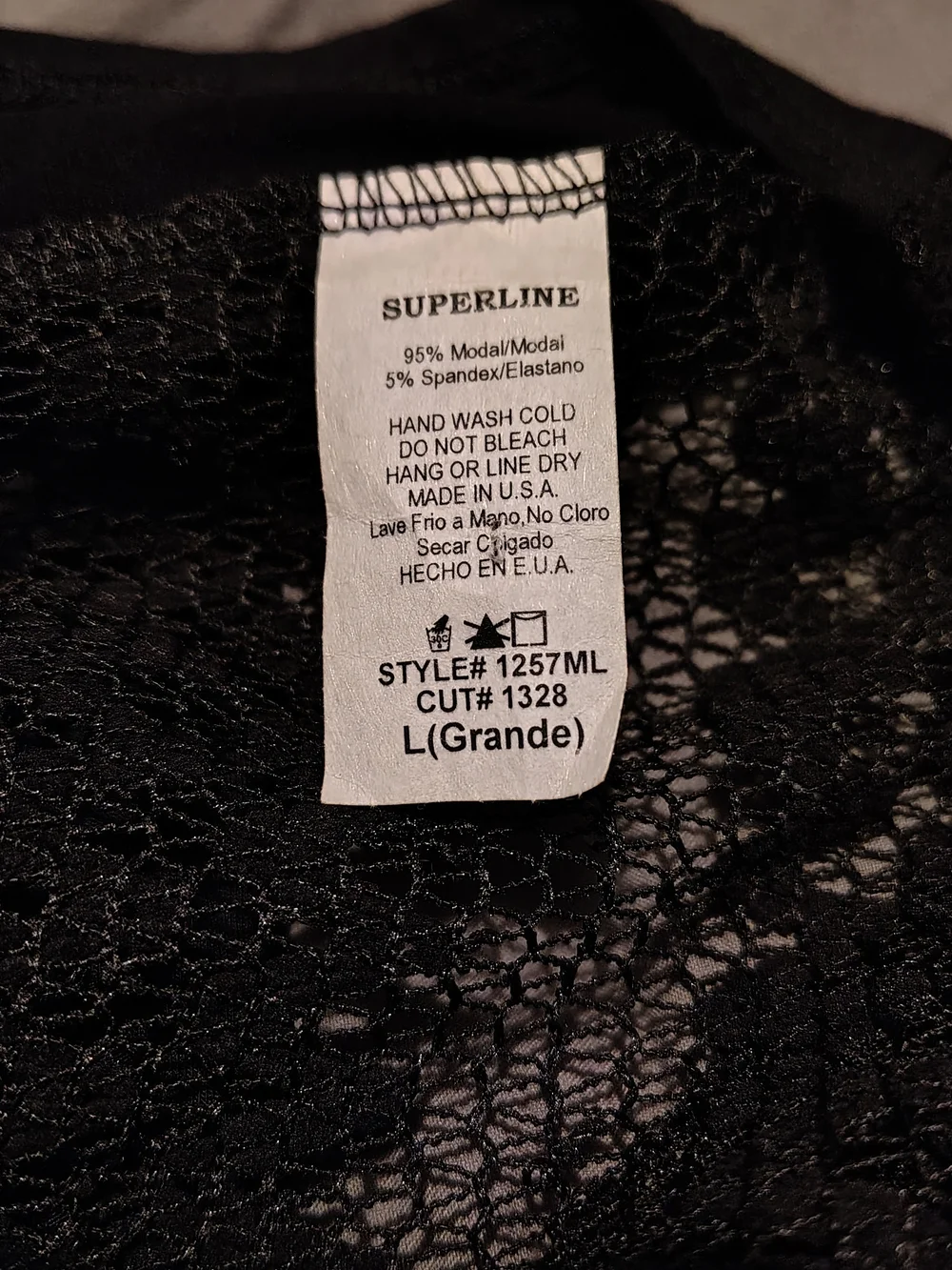 Super Line chic black